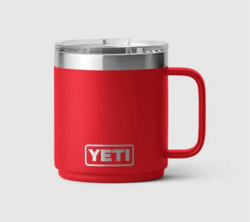 YETI Rambler 10 Oz Mug - Rescue Red